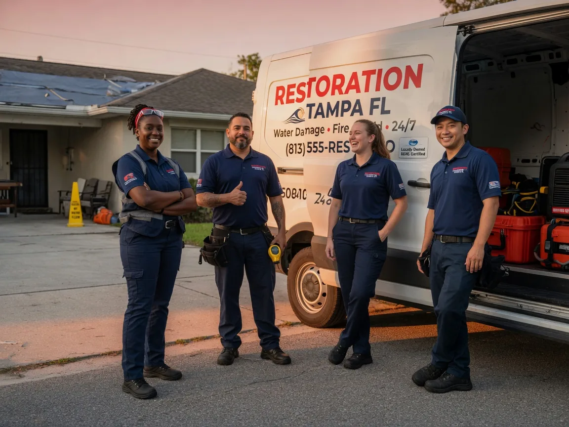 Water Damage Restoration company in Tracy, IA